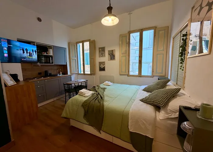 Apartman Romantic 1 Min From Piazza Del Campo Siena